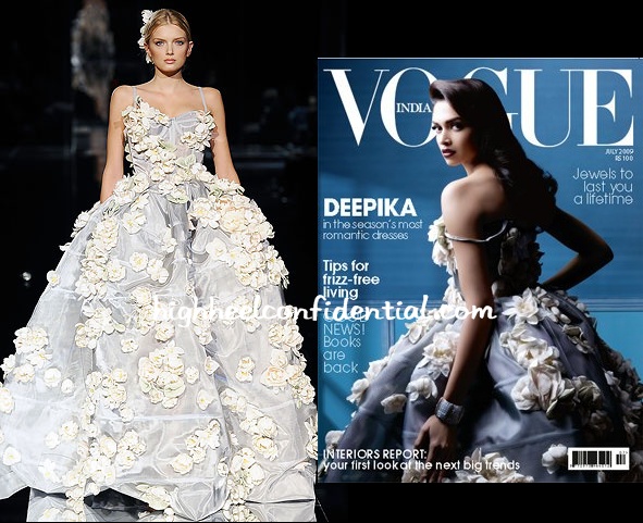 Breaking Fashion: Supermodel Deepika Padukone Covers Vogue India – June  2012