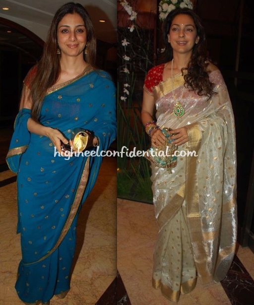 tabu-juhi-chawla-ramesh-taurani-anniversary-party-1