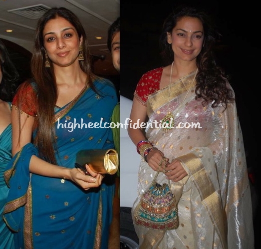 tabu-juhi-chawla-ramesh-taurani-anniversary-party