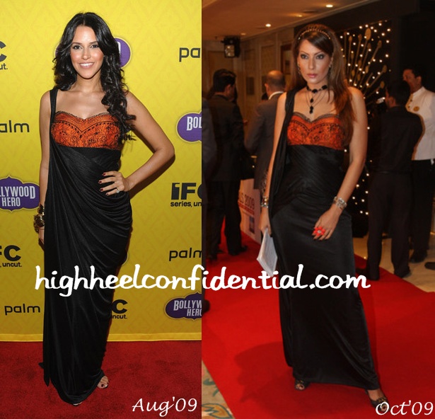 neha-dhupia-mehar-bhasin-same-dress