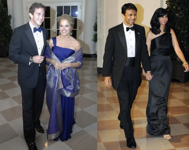 katie-couric-bobby-jindal-state-dinner