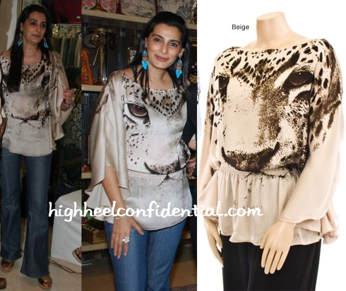 mana-shetty-araaish-event-tiger-blouse
