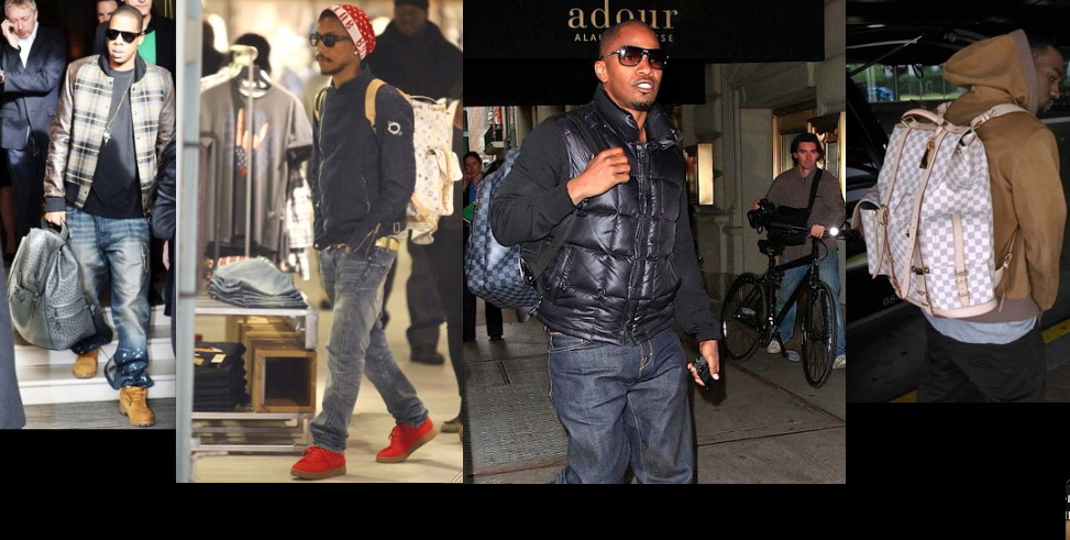 celebrity louis vuitton christopher backpack