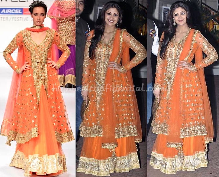 shilpa shetty party wear dress