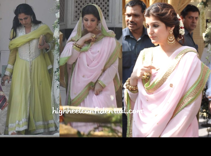 rinki-twinkle-khanna-alka-bhatia-wedding