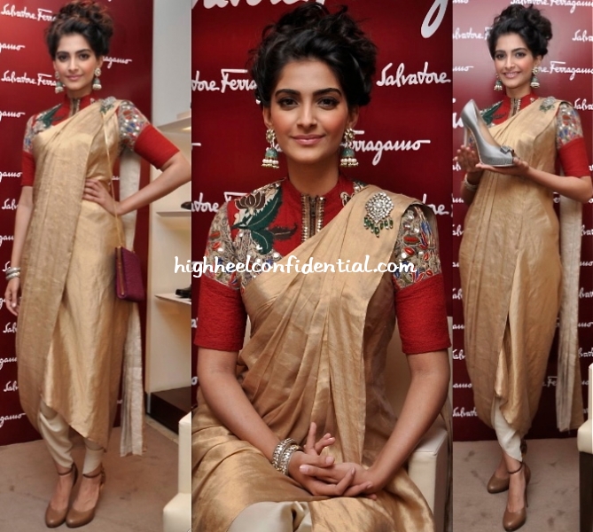 sonam-kapoor-unveils-her-customized-salvatore-ferragamo-shoes-in-anamika-khanna-1