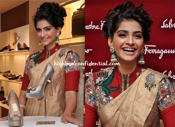 sonam-kapoor-unveils-her-customized-salvatore-ferragamo-shoes-in-anamika-khanna