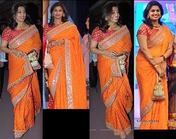 Pinky Reddy In Anuradha Vakil At TV9 TSR Awards 2013