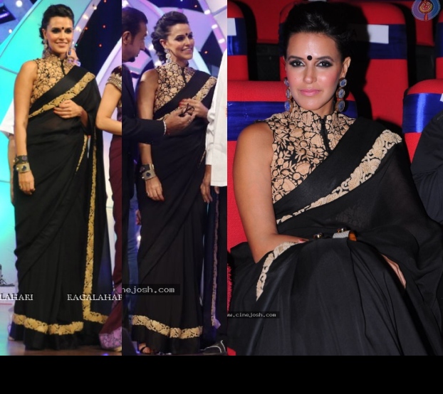 neha-dhupia-tv9-tsr-awards-nupur-kanoi-2013