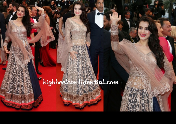 ameesha-patel-manish-malhotra-cannes-2013-all-is-lost-premiere