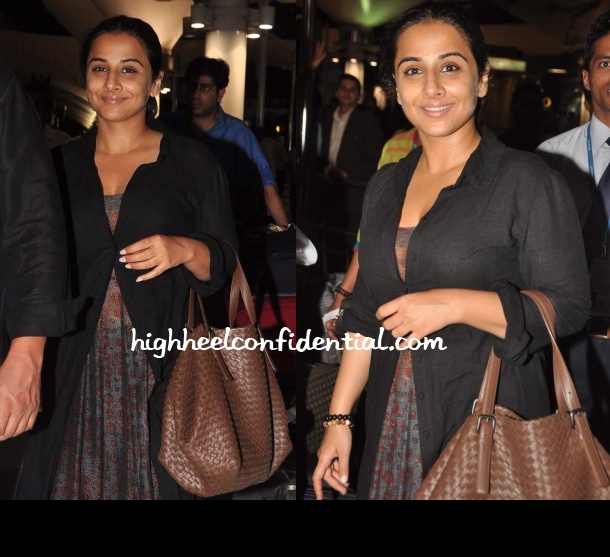 vidya-balan-pero-mumbai-airport-cannes-arrival