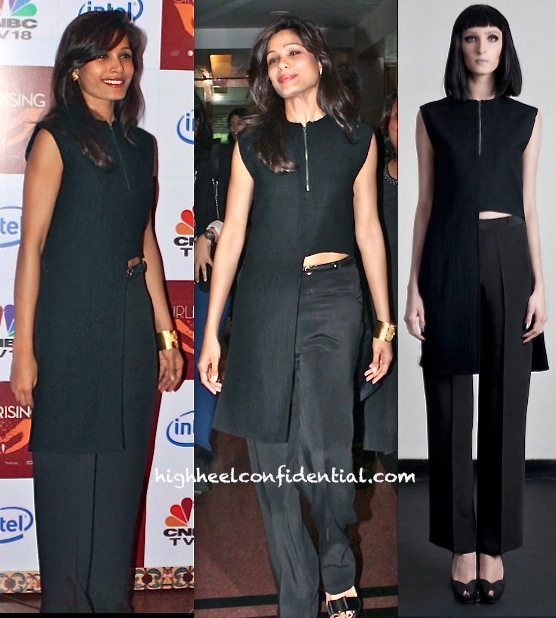 Freida Pinto In DRVV By Dhruv Kapur And Amrapali At girl rising Event