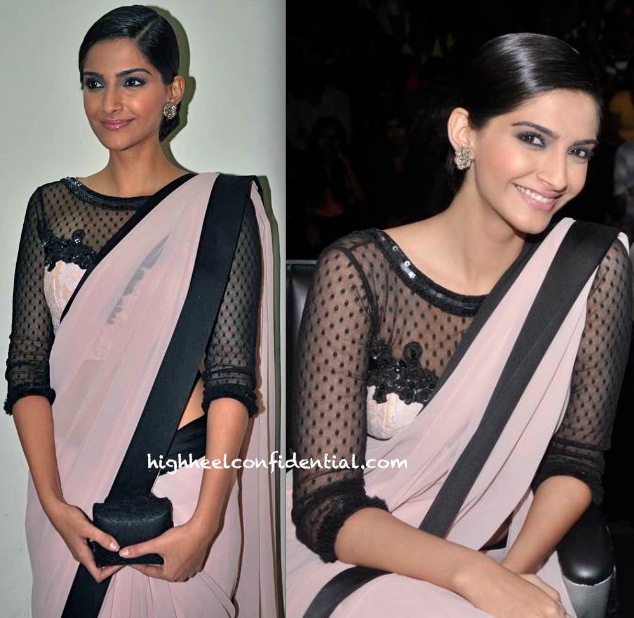 Sonam Kapoor In Atsu On The Sets Of India Dancing Superstars For Bhaag Milkha Bhaag Promotion-1