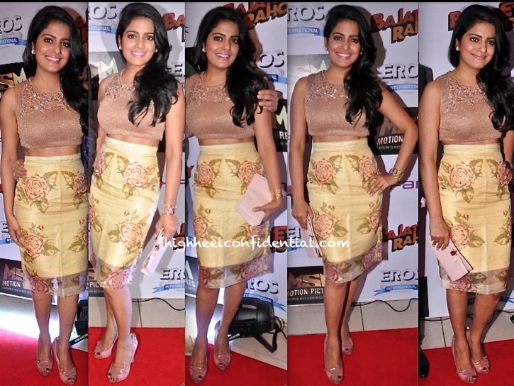 Vishakha Singh In Frou Frou By Archana Rao At Bajatey Rao Premiere