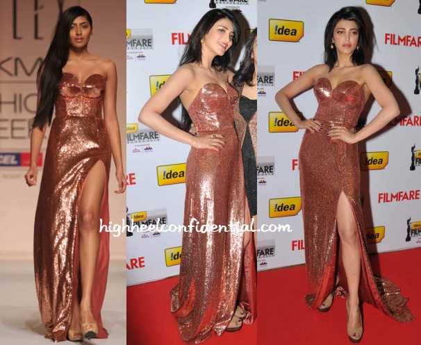 shruti-haasan-sailex-filmfare-south-awards-2013