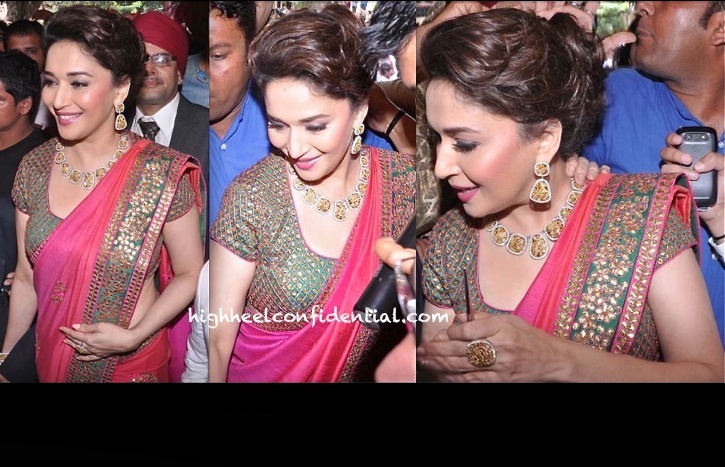 Madhuri Dixit At P N Gadgil Jwellery Launch Launch In SVA By Sonam and Paras Modi-2