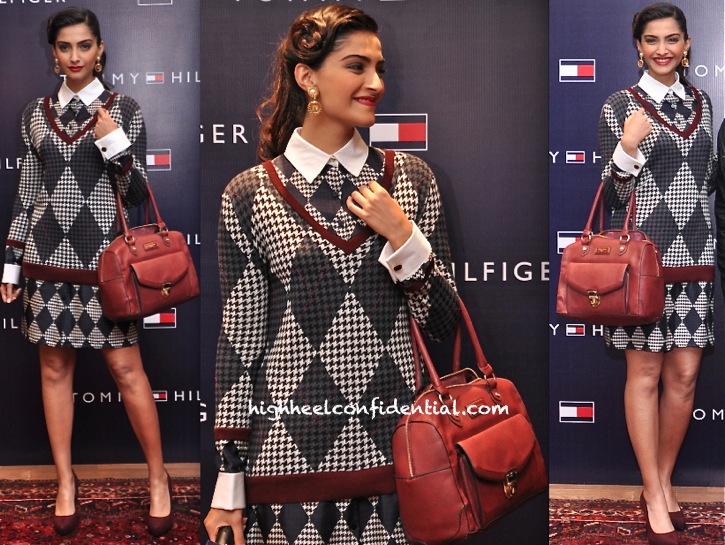 Sonam Kapoor Launches Tommy Hilfiger Fall Holiday 2013 Collection-1