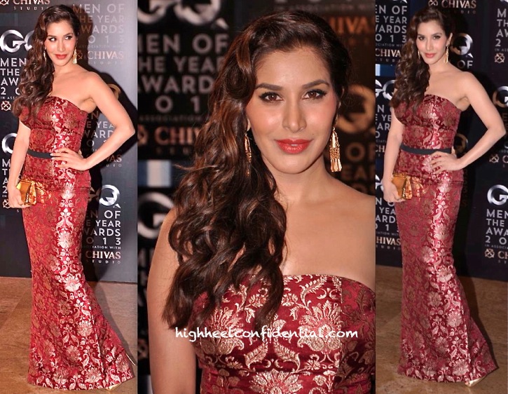 Sophie Choudry In Harsh Harsh At GQ Men Of The Year Awards 2013-1