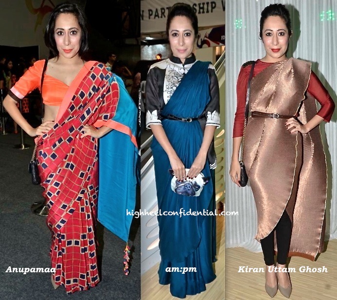 Nandini Bhalla In Anupamaa, Am-Pm And Kiran Uttam Ghosh While At WIFW S:S 2014-1
