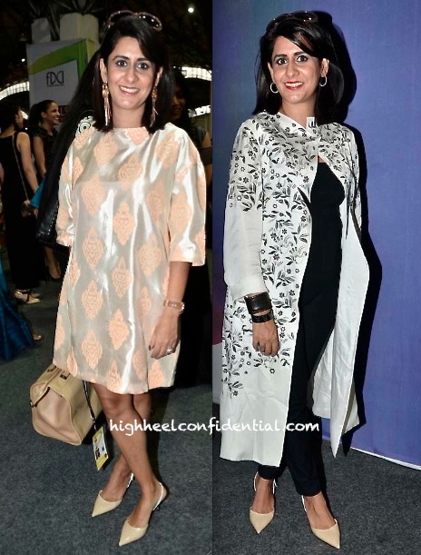Sujata Assomull At India Fashion Week S:S 2014 In Am-Pm And Nishka Lulla