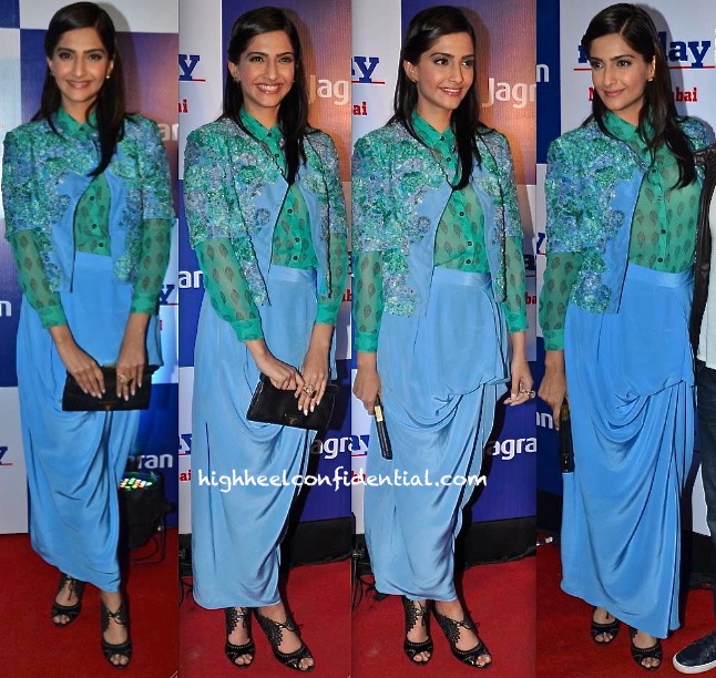 Sonam Kapoor In Ilk At Mid-Day Bash