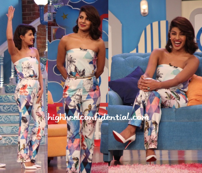 Priyanka Chopra Verandah Dil Dhadakne Do Comedy Nights High Heel Confidential