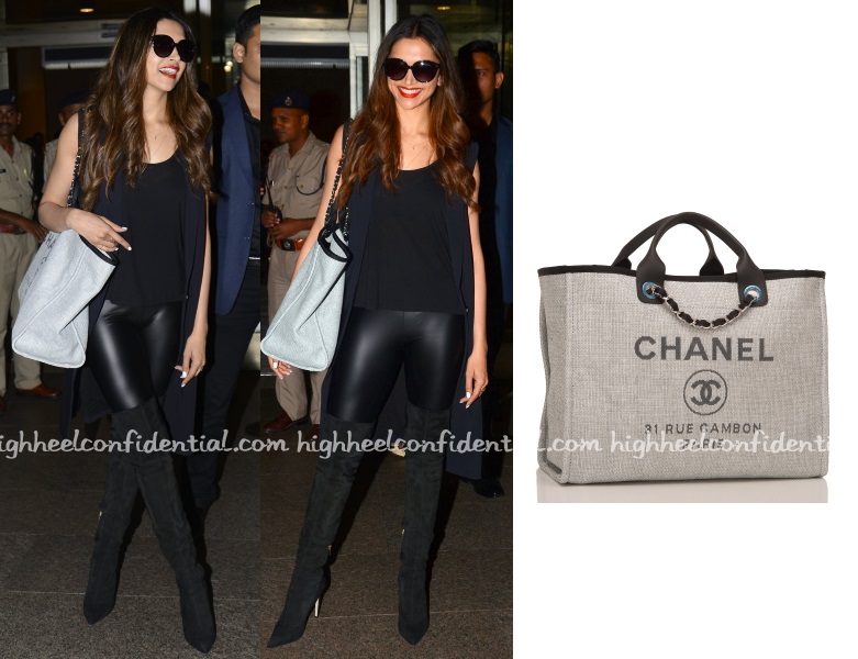 Deepika Padukone's Chanel XXL flap bag has an entourage of its own