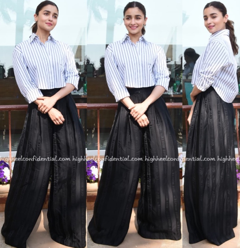 Alia Bhatt Gives Major Retro Vibes In Bodycon Top And Pants Look At Her  Stunning Pics  News18