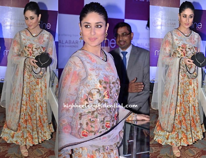 Kareena Kapoor In Anamika Khanna At ‘Malabar Gold and Diamonds’ Press Meet-2