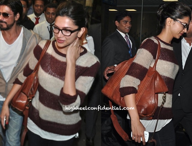 Deepika Padukone Photographed At Mumbai Airport returning from dubai-2