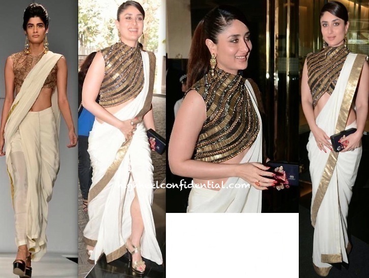 Kareena Kapoor In Anand Kabra At A Luncheon Held In Honor Of Valérie Trierweiler-1