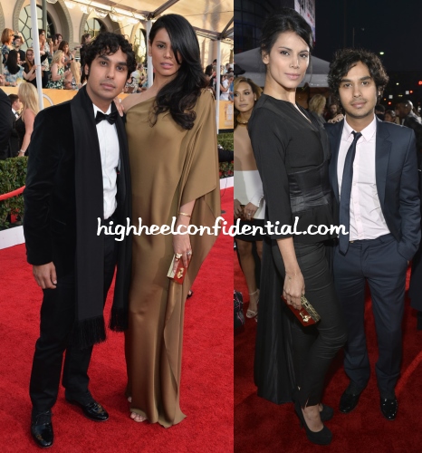 kunal-nayyar-neha-kapur-sag-peoples-choice-awards-2014-1