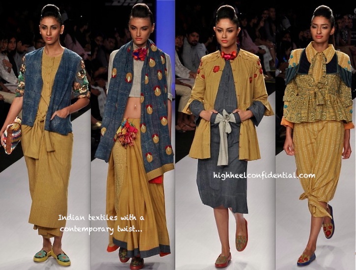 Lakme Fashion Week Summer:Resort 2014- Ka Sha By Karishma Shahani-2