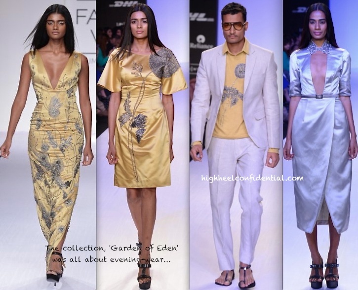 Lakme Fashion Week Summer:Resort 2014- Rajat Tangri -3