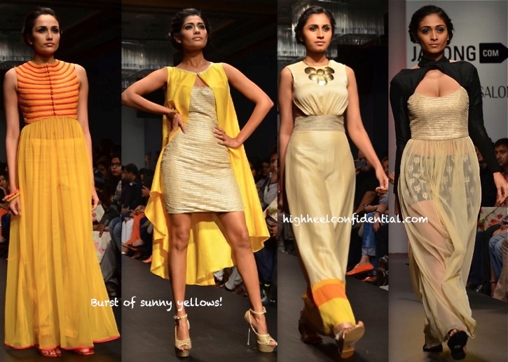 Lakme Fashion Week Summer:Resort 2014- SVA By Sonam & Paras Modi-2