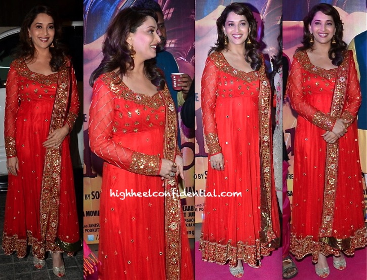 Madhuri Dixit At Gulaab Gang Premiere-1