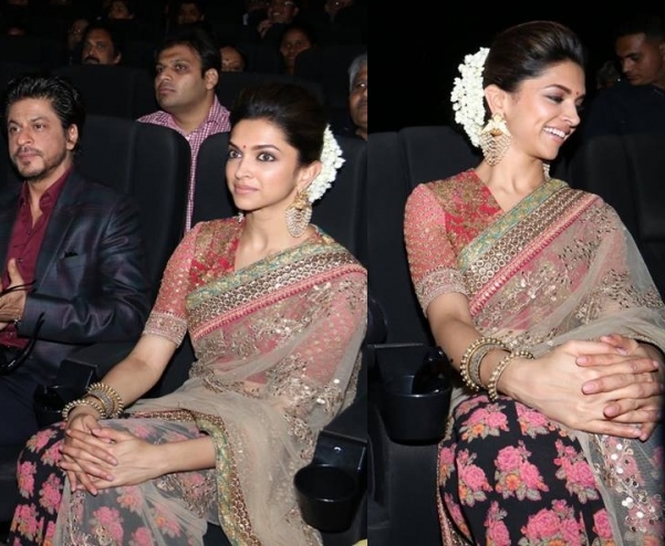 deepika-padukone-sabyasachi-kochadaiyaan-audio-launch