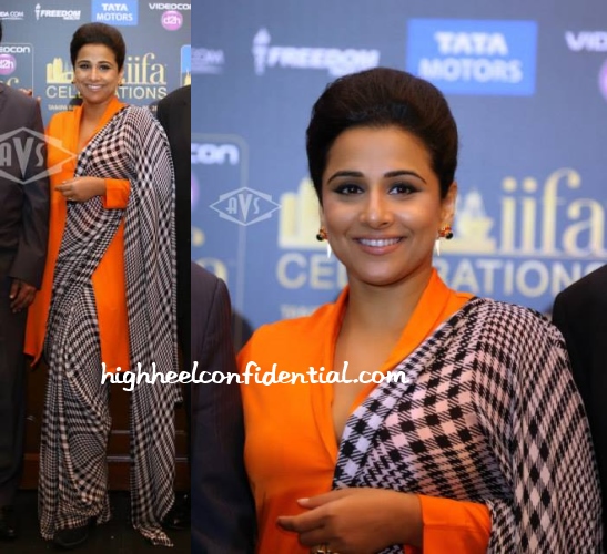 vidya-balan-iifa-2014-press-meet-satya-paul