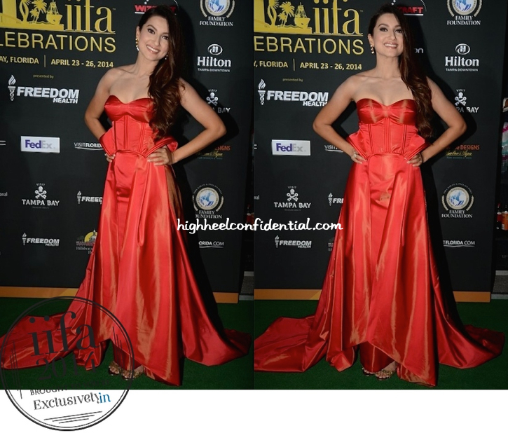 Gauahar Khan In Ken Ferns At IIFA 2014-1