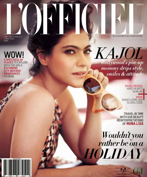 Kajol covers April Issue Of L'Officiel In Saloni-1