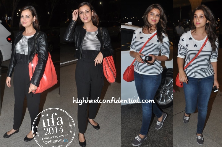 dia-mirza-parineeti-chopra-iifa-2014-departure-airport