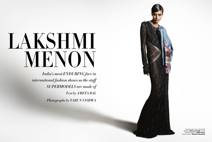 Lakshmi Menon Covers Harper's Bazaar June '14 Issue Wearing Louis Vuitton-2