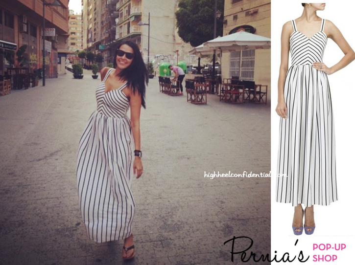 Neha Dhupia Wears Pernia Qureshi On Her Vacation (Dress Also Seen On Esha Gupta)