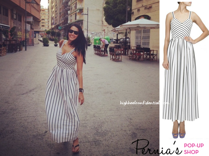 Neha Dhupia Wears Pernia Qureshi On Her Vacation (Dress Also Seen On Esha Gupta)