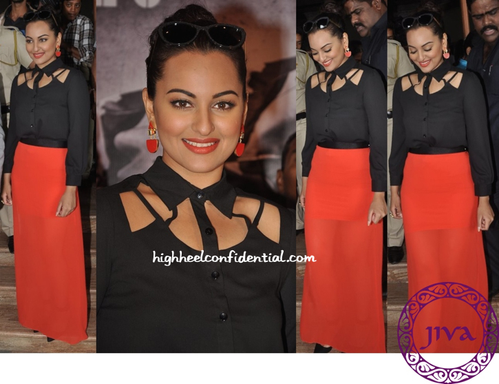 Sonakshi Sinha In Bebe At 'Holiday' Promotions-2