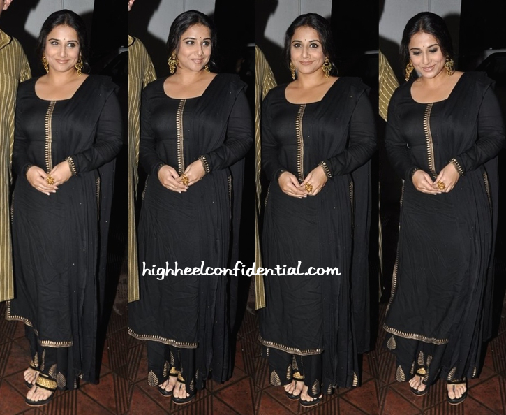 Vidya Balan In Shruti Bhandari At Sanjay Leela Bhansali's Party