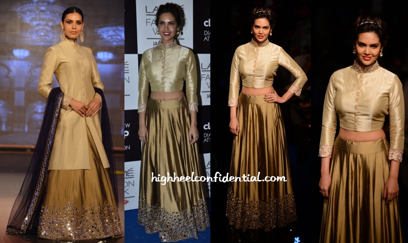 esha-gupta-manish-malhotra-lakme-fashion-week-2014