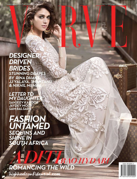 Aditi Rao Hydari Covers Verve's September Bridal Issue