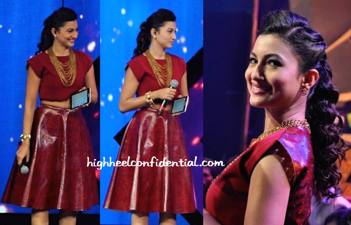 Gauahar Khan In Lola By Suman B On India's Raw Star Sets-2