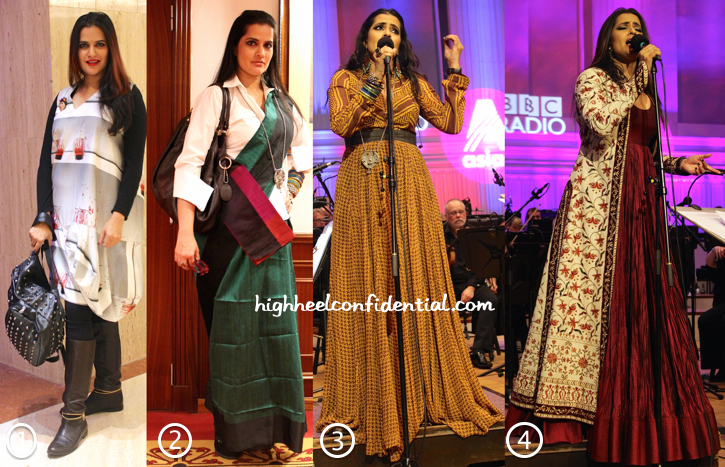 Sona Mohapatra In Kallol Datta, Payal Khandwala, Rohit Bal, Anita Dongre And Eina Ahluwalia For BBC Philharmonic-1